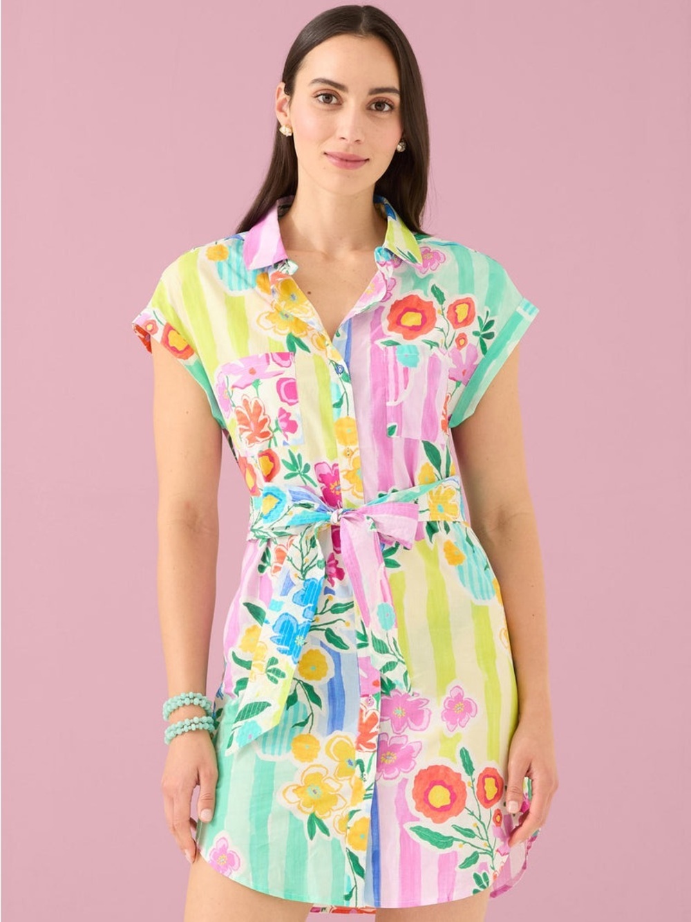 Alivia The Whitney Dress in Dandelion Daze